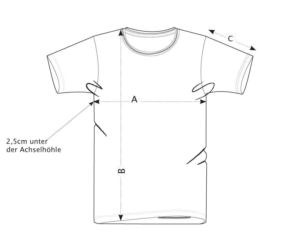Größen Shrovetide T-Shirts