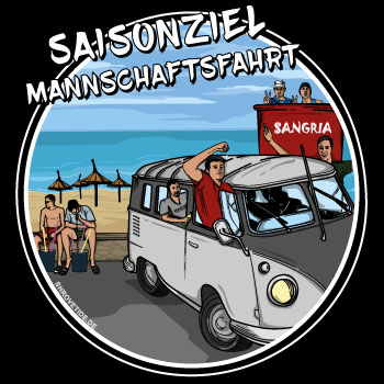 SaisonzielMannschaftsfahrt Saionziel Mannschaftsfahrt Motiv
